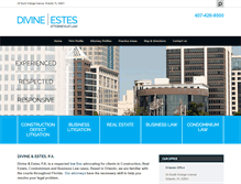 Tablet Screenshot of divineestes.com